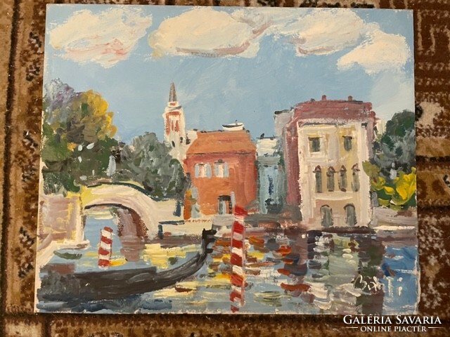 Refreshing, cozy pictures by József Bánfi! They are original, the price applies to 1 piece!!!