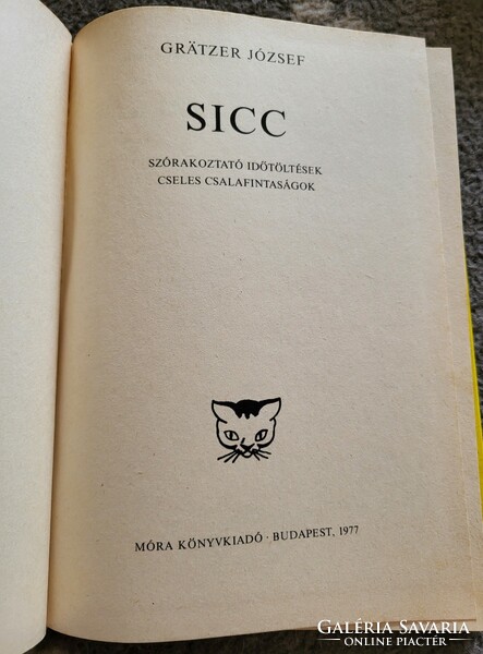 Grätzer József: Sicc