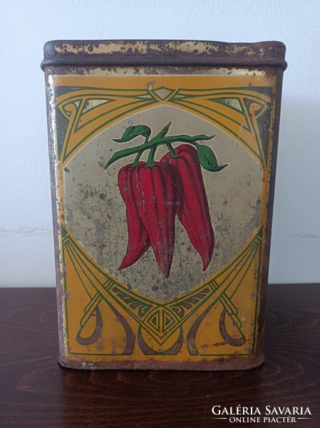 Paprika box without lid