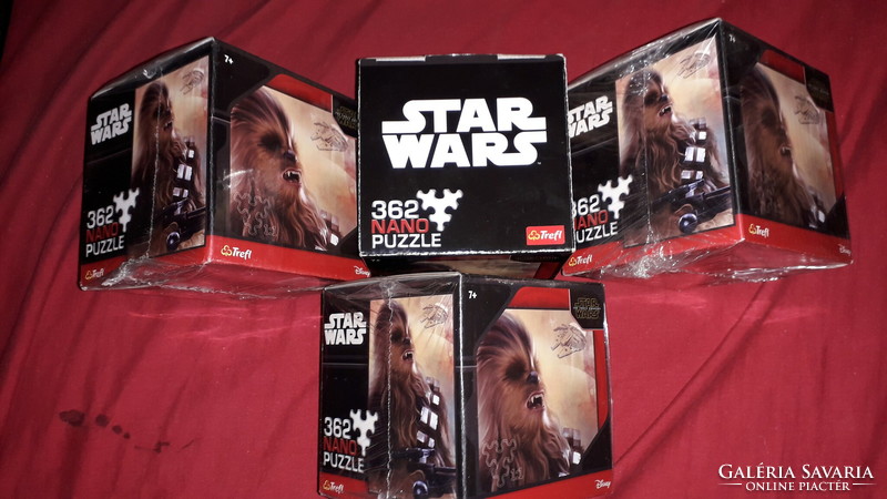 Retro star wars chewbacca boxed unopened 362-piece jigsaw puzzle