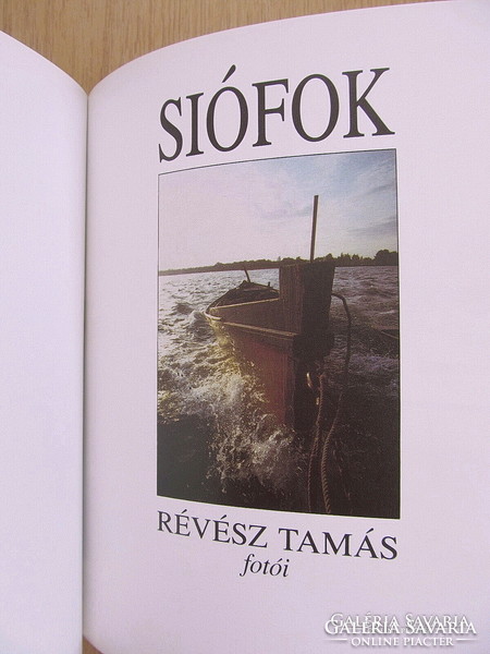 Siófok - Révész Tamás fótói (újszerű, magyar-angol-német nyelvű leírással)