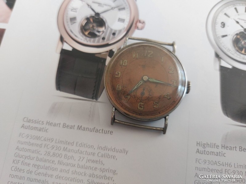 Antique mechanical ffi wristwatch
