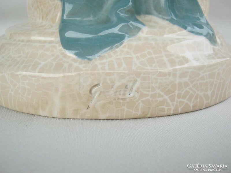 Retro ... Granite ceramic female nude large size 26 cm