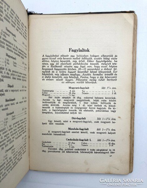 Móra Ferencné Szakácskönyve - antik illusztrált szakácskönyv, első kiadás, 1928 - ritkaság