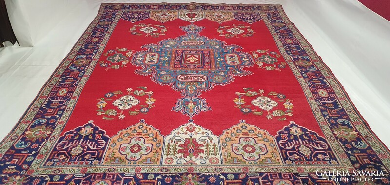 Of109 Iranian mahalgull hand knot wool persian carpet 280x390cm free courier