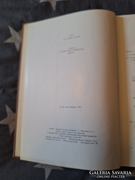 1961-MEDICINA-DR.KÓS RUDOLF: A KÉZ SEBÉSZETE- újszerű!