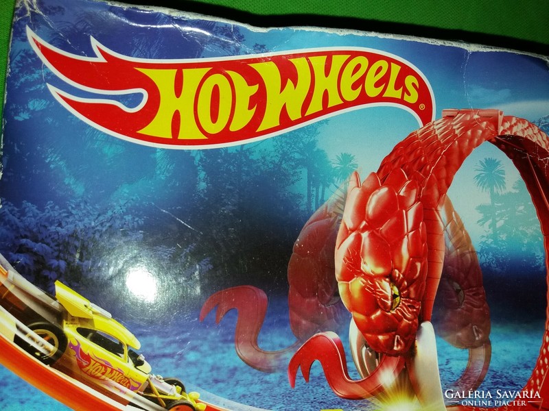 Retro Hot Wheels eredeti MATTEL-MATCHBOX autópálya kisautóval dobozával jó állapot a képek szerint