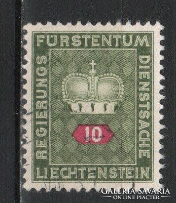 Liechtenstein  0163 Mi hivatalos  36        0,30 Euró