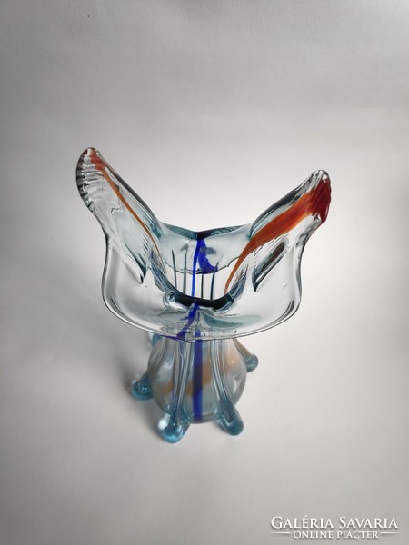 Murano glass vase 33 cm