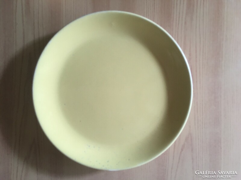 9 Yellow granite ceramic 19 cm hanging cake plate