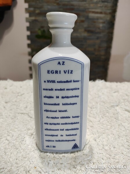 Eger water porcelain bottle -Alföldi porcelain-