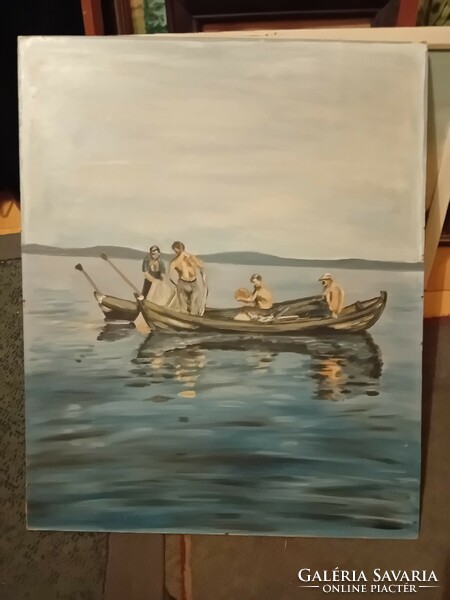 Old oil painting