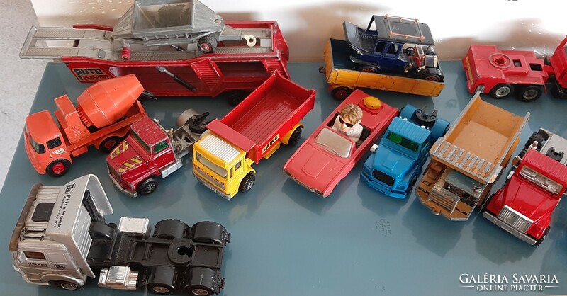 Small cars in one (matchbox, majorette, rio, ertl)