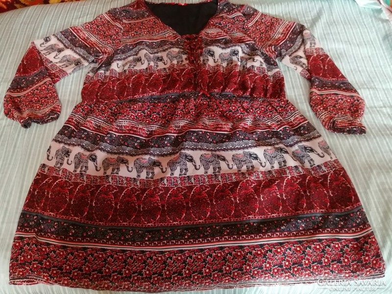 48-As, joe browns, Indian women's dress, bust 126 Cm, lace in the chest