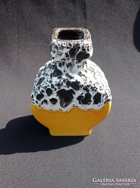 Retro German fat lava ceramic vase