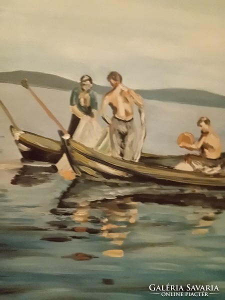 Old oil painting