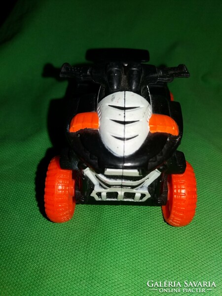 Retro rare g.I.Joe size action man - (12 cm) figure quad 4-wheel toy with small car according to pictures