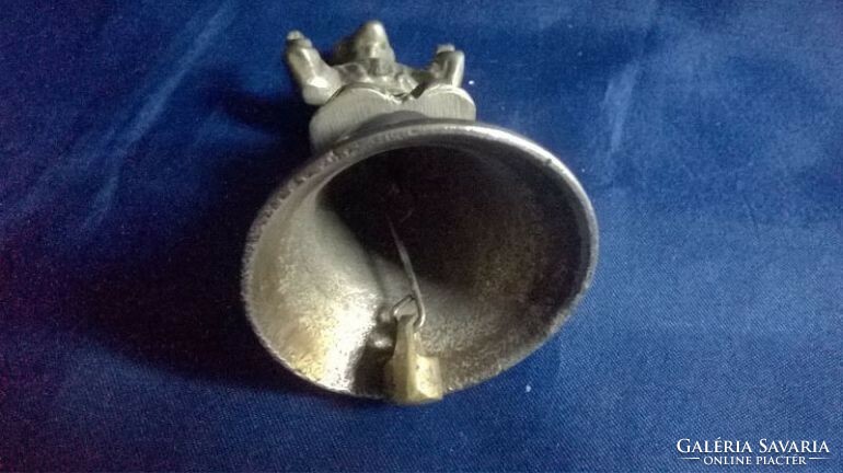 Figural table metal bell