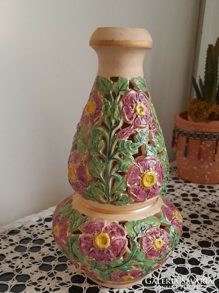 Pair of Fischer vases
