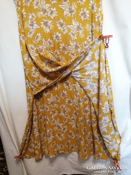 40-es, M&S indiai, viszkóz női szoknya, derékbőség 78 cm