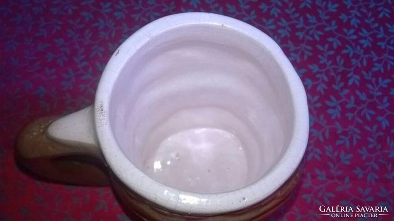 Figural, ceramic beer mug 01.