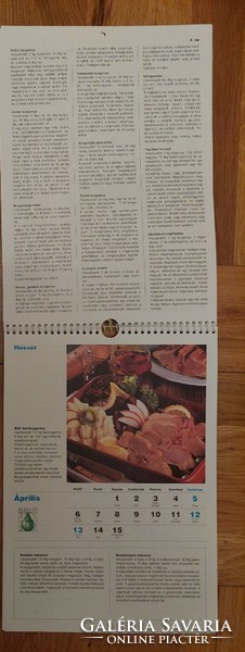 Cookbook with calendar 1998 (even with free delivery)
