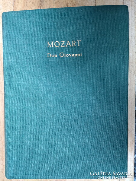 Mozart: don giovanni - opera short score
