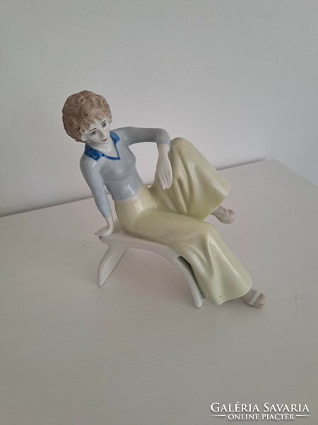 Retro porcelain figure, mid century