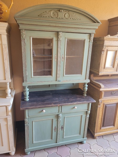Antique pine sideboard, rustic furniture
