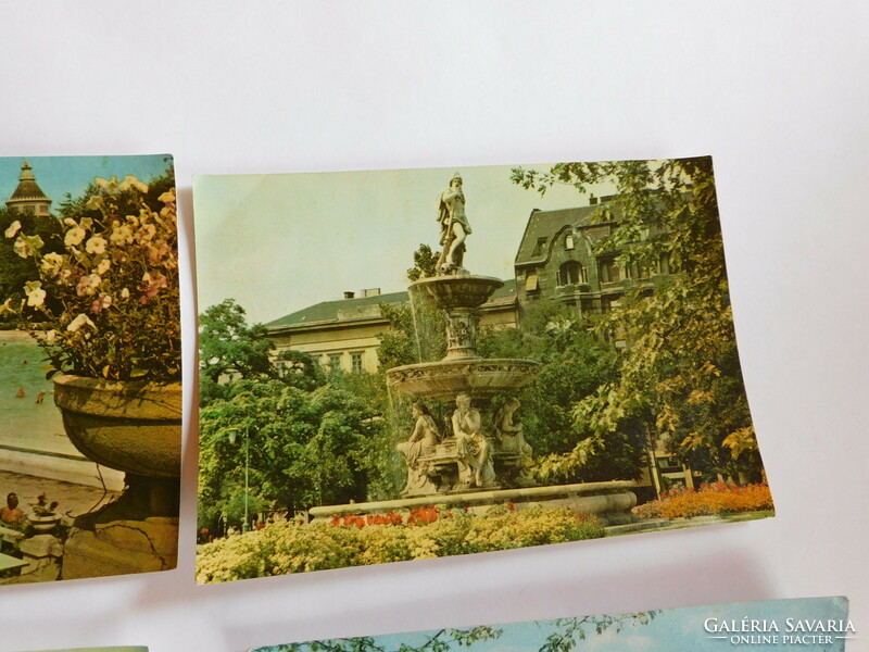 Régi képeslapok - Budapest, 60-as évek eleje - 6 darab