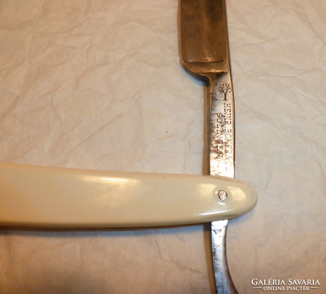 Old Böker razor, Solingen, from a collection.