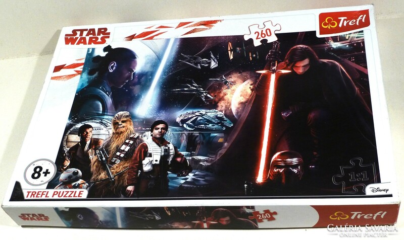 Star wars, collector's piece, 260-piece puzzle