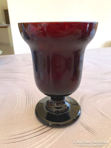 Bieder glass cup in purple