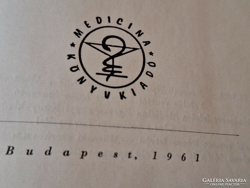 1961-MEDICINA-DR.KÓS RUDOLF: A KÉZ SEBÉSZETE- újszerű!