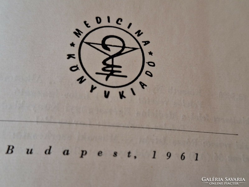 1961-Medicine-dr. Rudolf Kós: surgery of the hand - new!