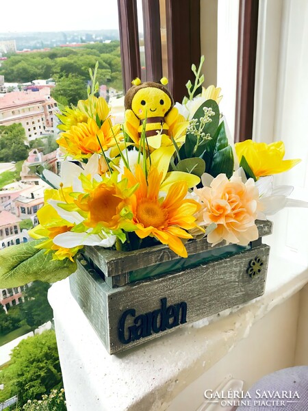 Szabina's spring flower box