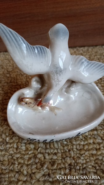 Vintage porcelán gyűrűtartó