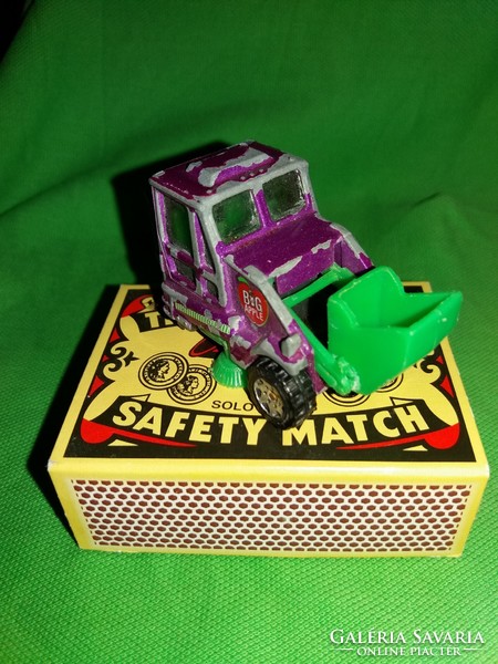 1999.Matchbox MATTEL BIG APPLE STREET CLEANER munkagép fém kisautó játék autó a képek szerint