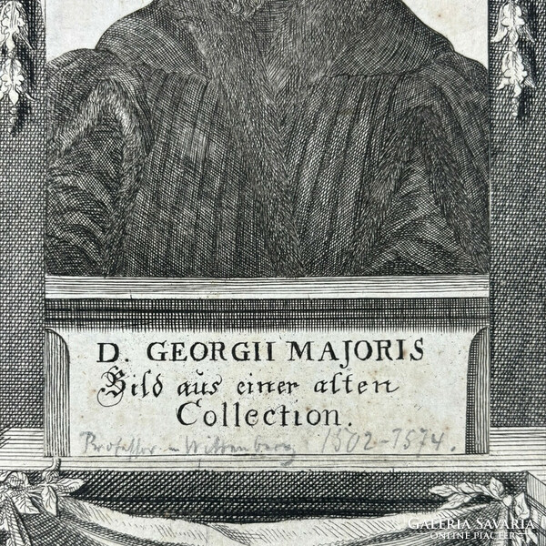 ﻿﻿Schröckh-i rézmetszet, 1765 körüli - D. Georgii Majoris