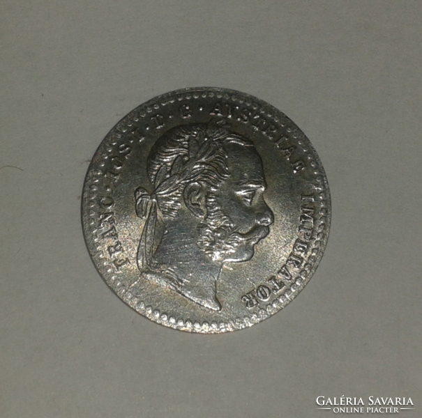 Austria silver 10 krajczar 1872