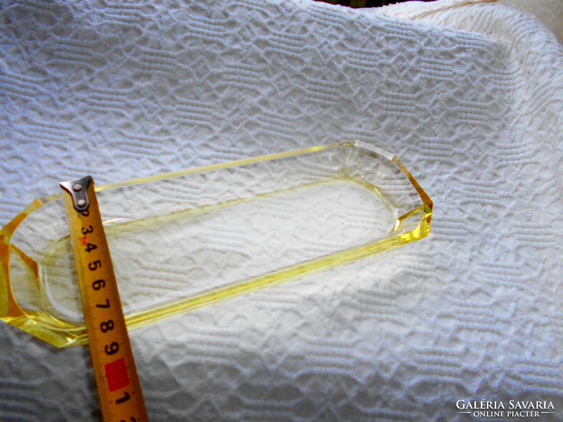 Bowl polished to a pale yellow sheet