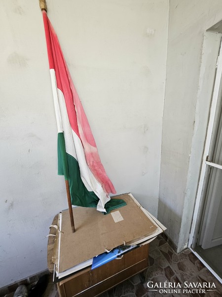 Old large size Hungarian flag