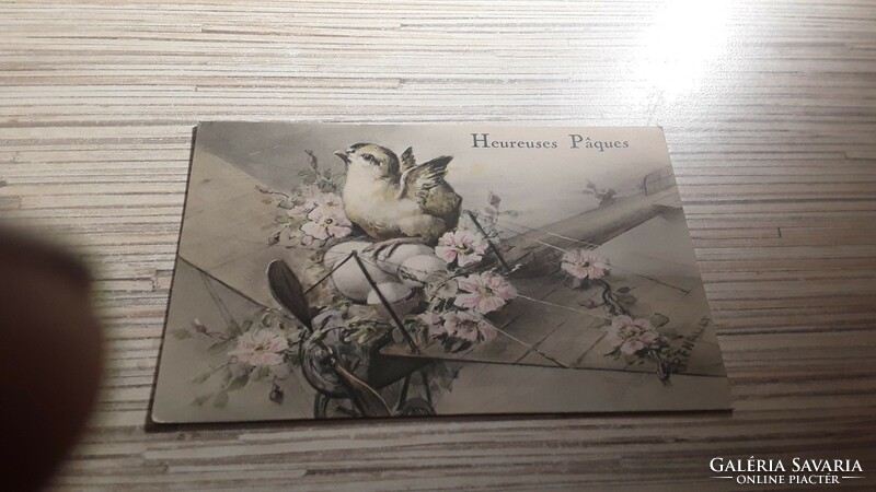 Antique greeting postcard.