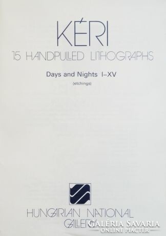 Kéri Imre - Days and nights mappa