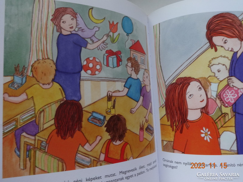 Érsek Rózsa:  Első nap az iskolában - mesekönyv Paulovkin Boglárka rajzaival