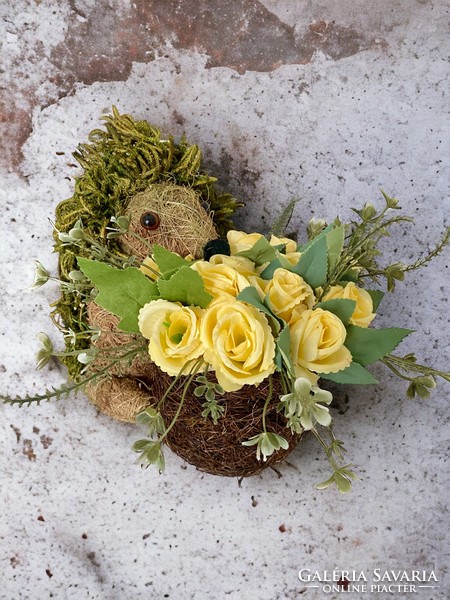 Sanyi hedgehog flower basket / table decoration