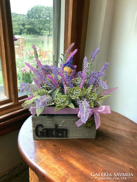 Marci's spring flower box