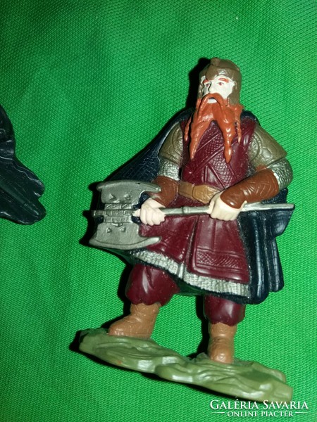 Quality lotr lord of the rings figurines - gimli, aragorn together according to the pictures
