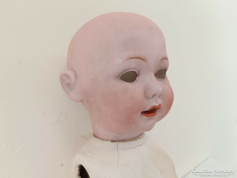 Antique doll porcelain head armand marseille a. 9 M. 327 Porcelain head toy porzellan antike puppe 970
