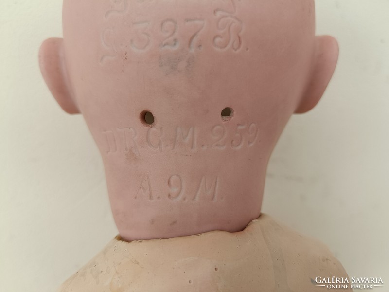 Antique doll porcelain head armand marseille a. 9 M. 327 Porcelain head toy porzellan antike puppe 970